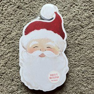 Heatherlee Chan Santa head diecut paper notepad 100 pages